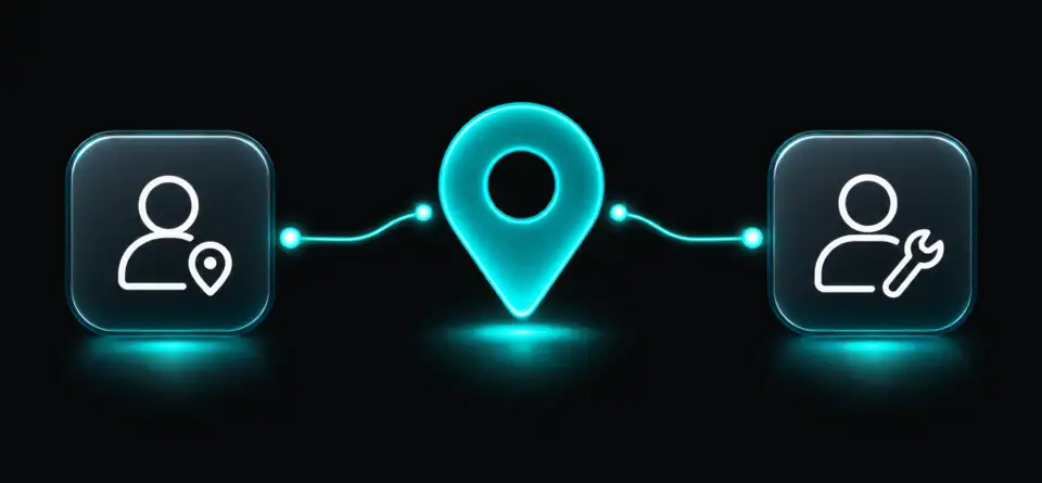 عميل ومقدّم خدمة يربط بينهما VYRO