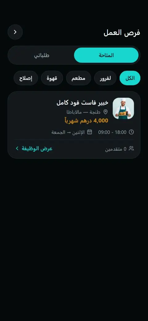 فرص العمل